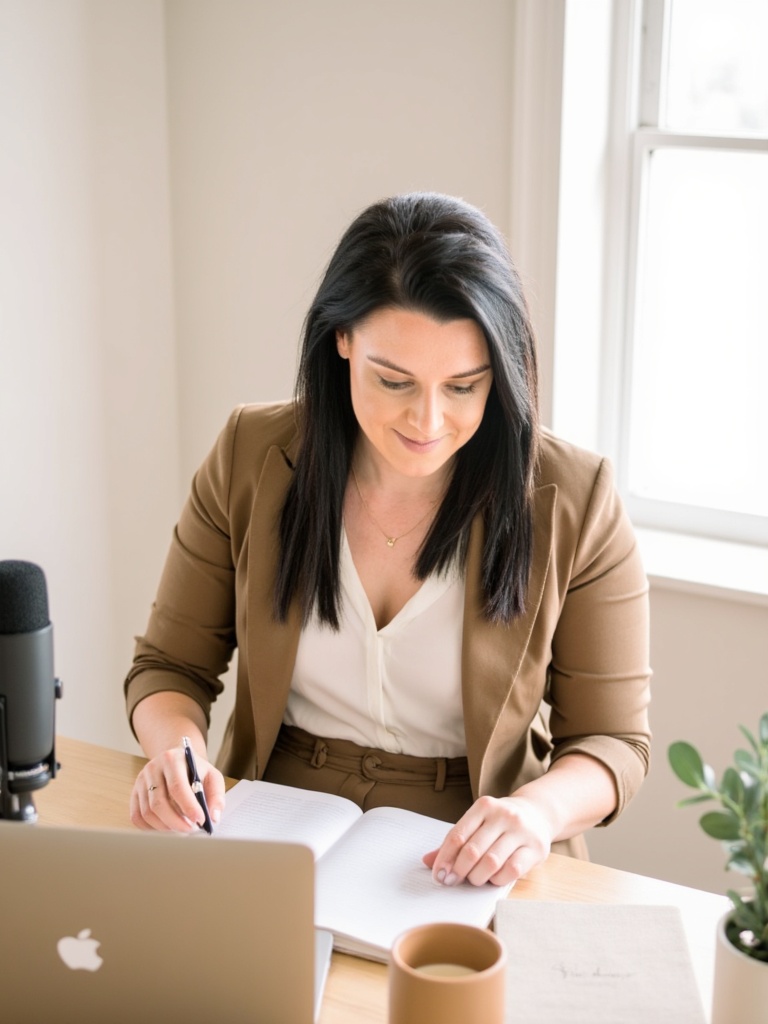 Katie Lyth, founder of WedPro Studio, coaching wedding business owners